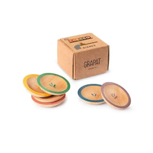 Grapat Dishes - Lesene igrače montessori