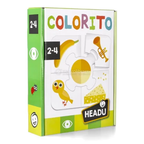 Headu Colorito Montessori Puzzle sestavljanke 2+