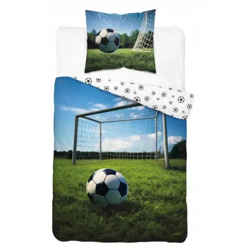 HOLLAND Posteljnina Nogomet Gol 140x200 cm Glow in the dark