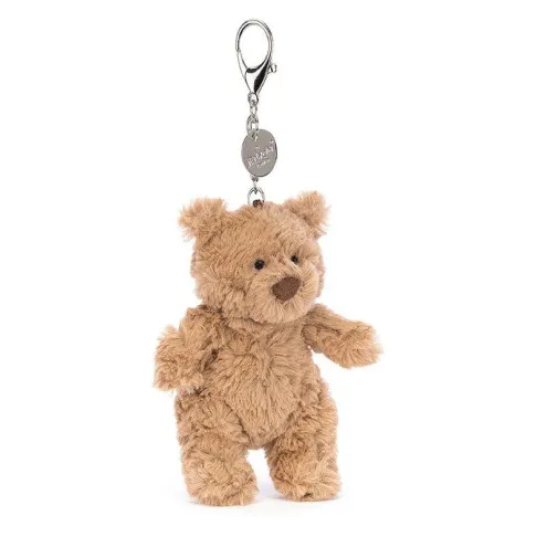 JELLYCAT Obesek za ključe in torbico Plišasti medvedek Bartholomew 