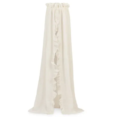 JOLLEIN Baldahin za posteljico 155 cm komarnik Ruffle Ivory
