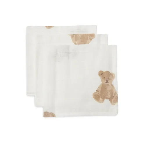 JOLLEIN Krpice za umivanje dojenčka Teddy Bear (3 kos)