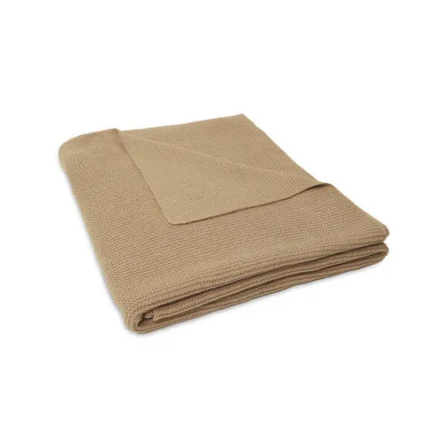 JOLLEIN Odeja za dojenčka 75x100 cm Basic Knit Biscuit 