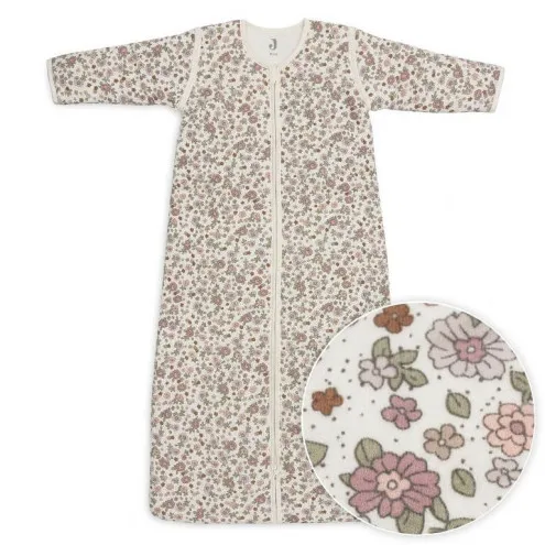 JOLLEIN Spalna vreča za dojenčka 70 cm z odstranljivimi rokavi Retro Flowers