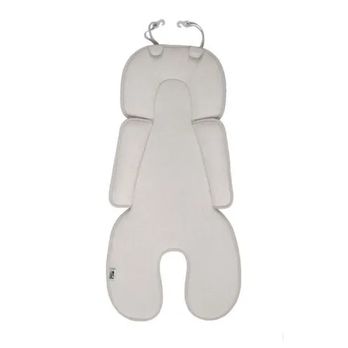 LEOKID Podloga za voziček 3D Zračna Newborn Cotton Gray Mist 
