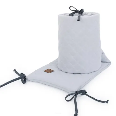 MAMO TATO Obroba za posteljico Muslin Grey