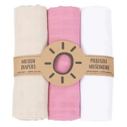 MAMO TATO Tetra plenice Beige/White/Pink