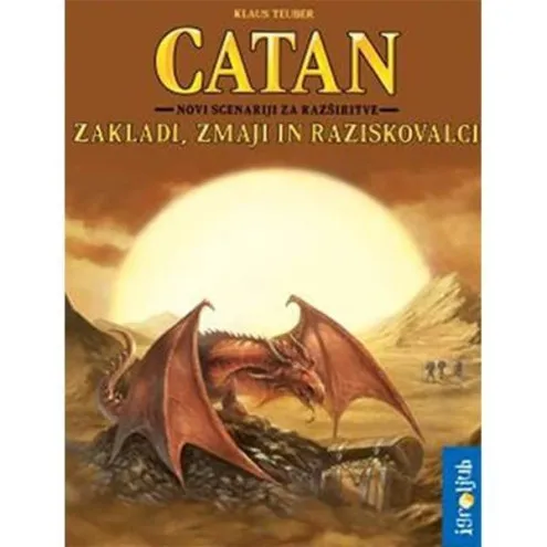 Catan Zakladi zmaji in raziskovalci – razširitev družabne igre