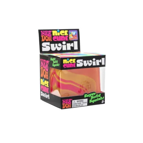 NeeDoh Nice Cube Swirl marmorirana antistres kocka