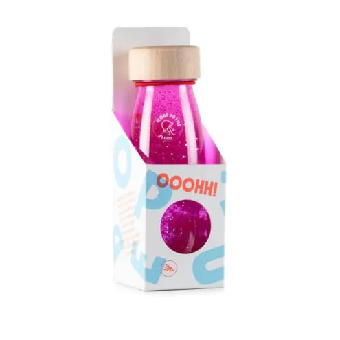 PETIT BOUM Senzorična steklenička Pink