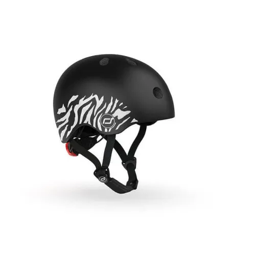 SCOOT&RIDE Otroška čelada Zebra XXS-S