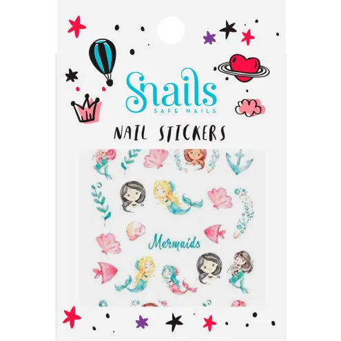 SNAILS Nalepke za nohte Mermaids