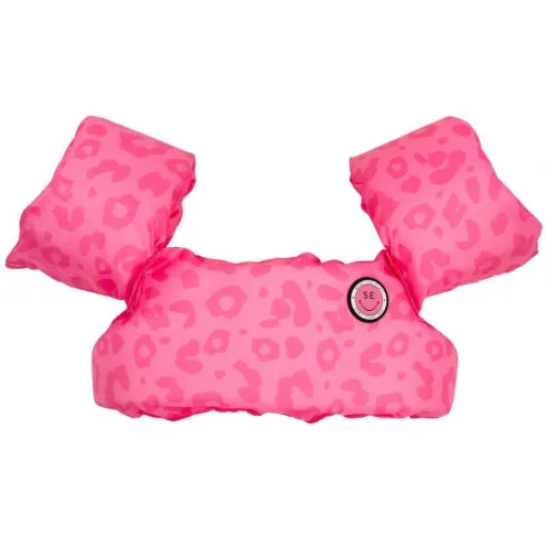 SWIM ESSENTIALS Plavalni jopič za otroke z rokavčki Neon Panther 2-6 let