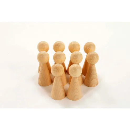 TICKIT Montessori materiali Lesena figurica Stožec (1 kos)