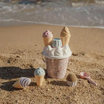 Little Dutch 14-delni set za plažo Dreamy Mermaid s sladolednimi modelčki