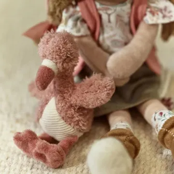 Little Dutch Ranger Rosa Safari Friends med mehkimi igračami