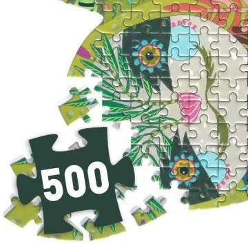 Djeco puzzle za otroke 8+ z motivom lenivca 500 kosov