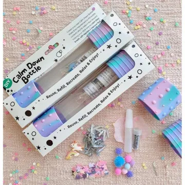 DIY senzorična steklenička s samorogom Jellystone za deklice