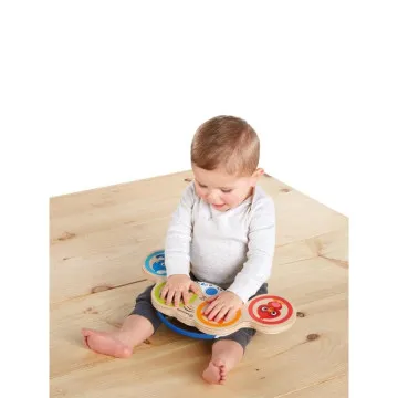 Otroški boben Hape Baby Einstein Magic Touch 6m+ med igro dojenčka