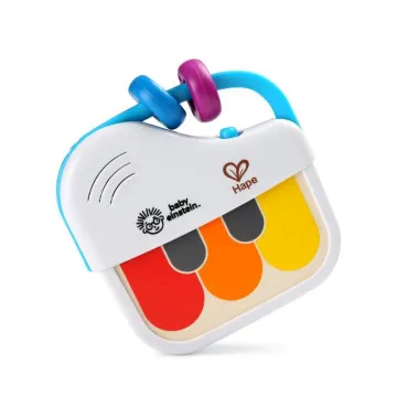 Hape Baby Einstein mini klavir za dojenčke z obročki za prijemanje