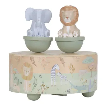 Glasbena skrinjica za otroke Little Dutch Safari Friends