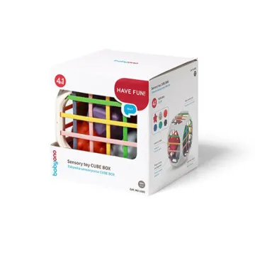 BABYONO Aktivnostna kocka Montessori