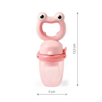 BABYONO Cucljalnik Žabica silikon
