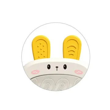 Silikonsko grizalo v obliki zajčjih ušes BabyOno Rabbit
