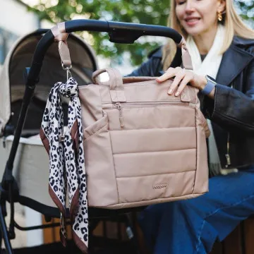 Babyono Previjalna torba za na voziček Cami Beige