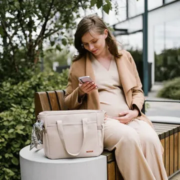 BABYONO Previjalna torba Carmen Beige
