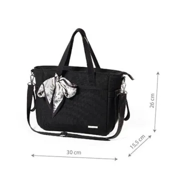 BABYONO Previjalna torba Carmen Black