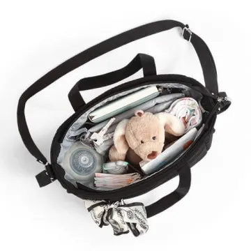BABYONO Previjalna torba Carmen Black