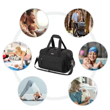Previjalna torba BabyOno Travel Grey kot ročna prtljaga za letalo