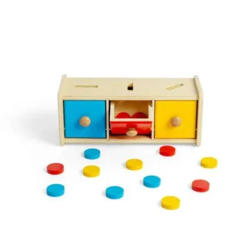 BIGJIGS Lesene igrače montessori Žetoni 