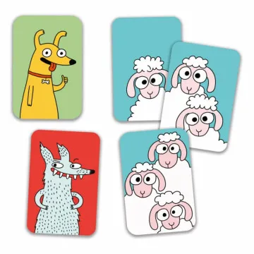 DJECO Karte Sweep Sheep