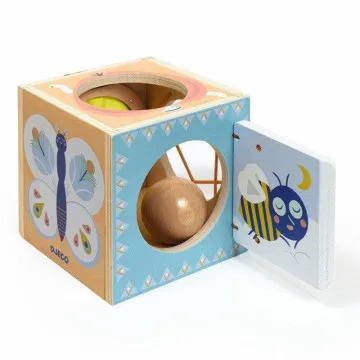 DJECO Montessori igrače 1 leto Peekaboo box