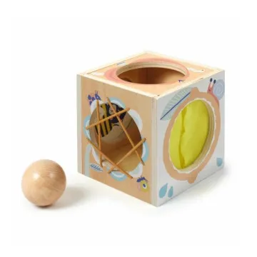 DJECO Montessori igrače za dojenčke Peekaboo box