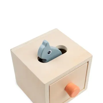 DONE BY DEER Montessori igrače za dojenčke Permanence Box Nozo