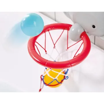 Hape košarka za kopanje s slončkom in žogicami