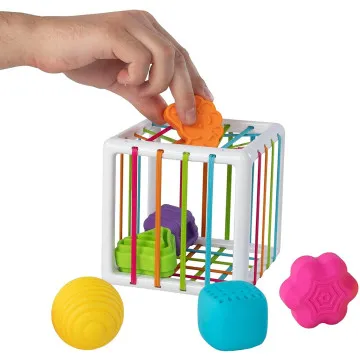 FAT BRAIN TOYS Montessori igrače za dojenčke InnyBin