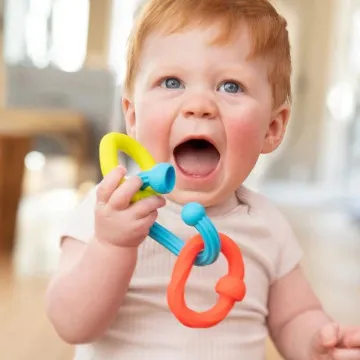 Fat Brain Toys Plip Grips – igrače za dojenčke od 6 mesecev