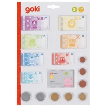 GOKI Denar za igro Evro in kreditna kartica