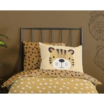 GOOD MORNING Otroška posteljnina 100x135 cm Tiger