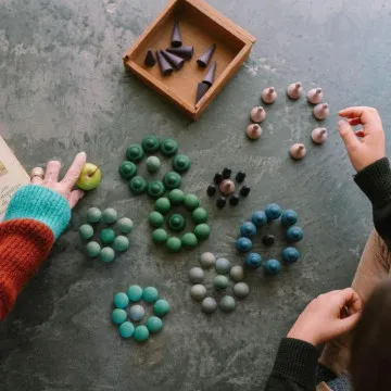 Grapat Mandala Cold Mix - Leseni loose parts