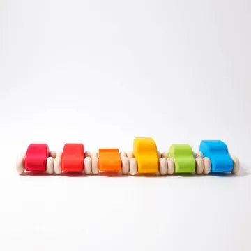 GRIMM'S Avtomobilčki Colored Wooden Cars
