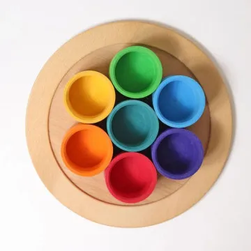 GRIMM’S Seven Friends in Bowls montessori igrače