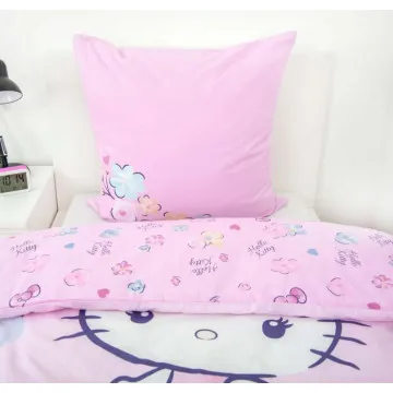 HERDING Otroška posteljnina 140x200 cm Hello Kitty