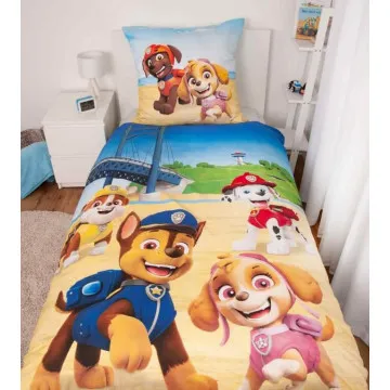 HERDING Otroška posteljnina 140x200 cm Tačke na patrulji