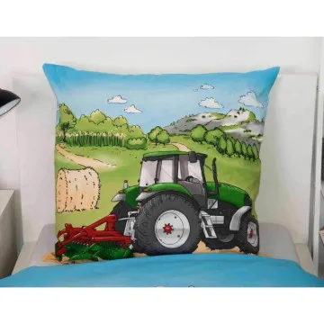 Herding Posteljnina Traktor 140x200 cm Flanela