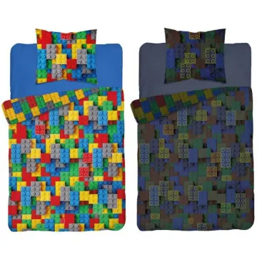 HOLLAND Otroška posteljnina 140x200 cm Lego Glow in the Dark